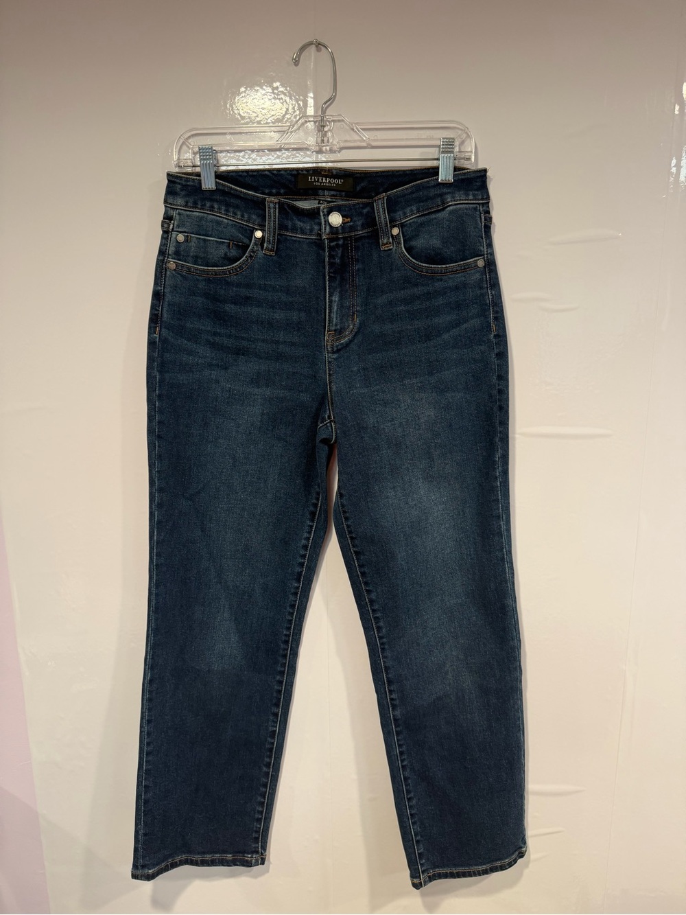 Liverpool Dark Wash Liv Non Skinny Skinny High-Rise Women’s Jeans‎